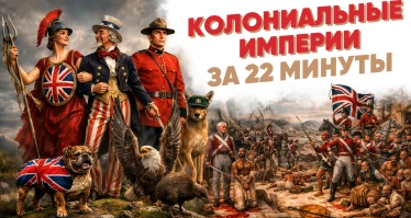 Колониальные империи за 22 минуты